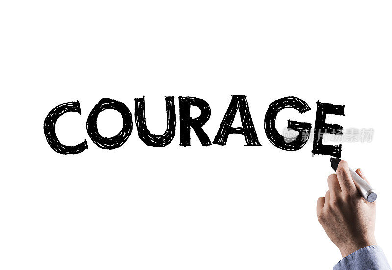 COURAGE / Felt tip pen概念(点击查看更多)